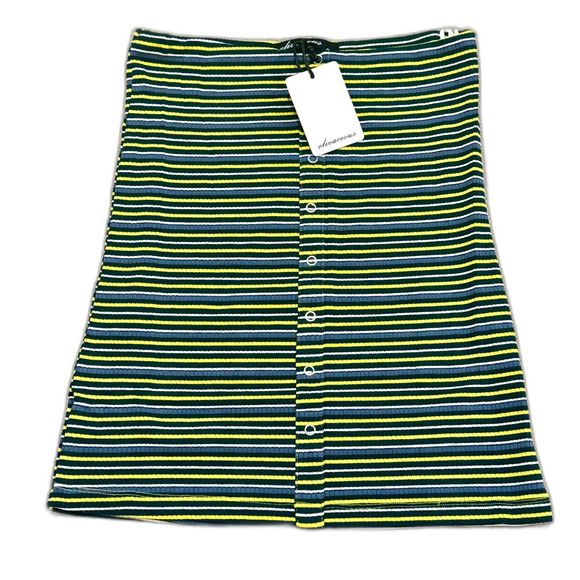 NWT* Olivaceous Ribbed Knit Skirt & Tank Top Set - Women's Size Small - Picture 3 of 11